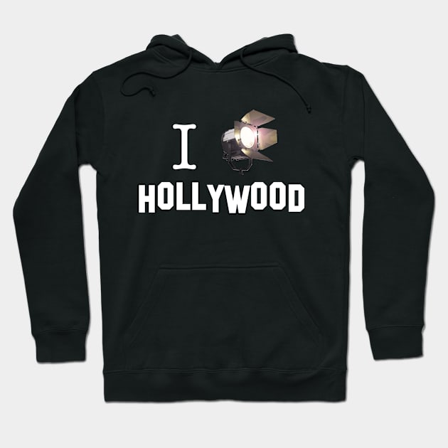 I Light Hollywood Hoodie by SKY13theartist